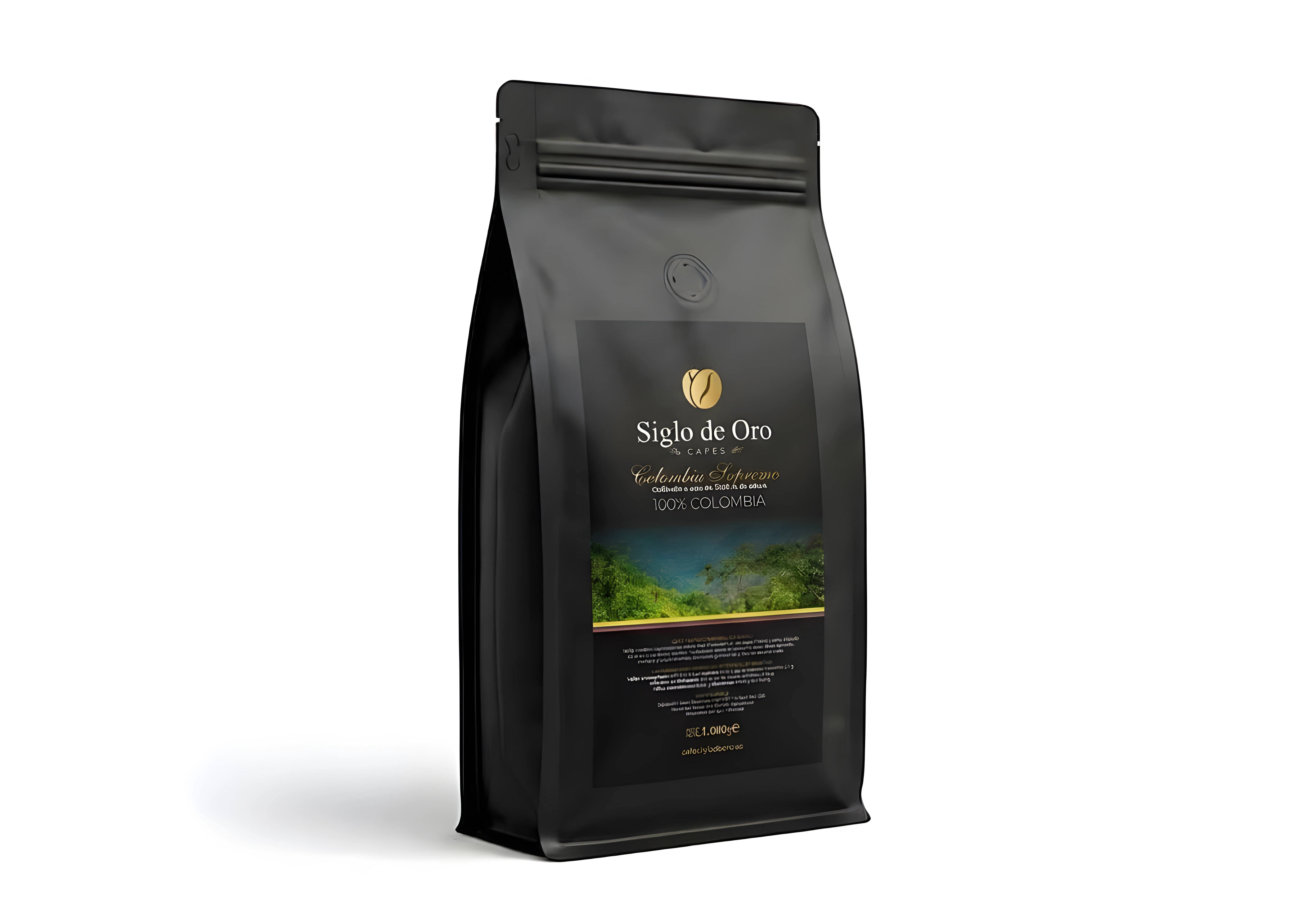 Siglo de Oro Colombia single origin whole bean 1kg