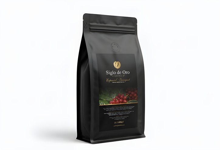 Preparando espresso perfecto con café Siglo de Oro