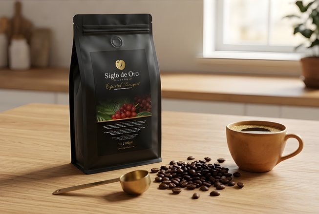 Granos café Colombia origen único calidad premium
