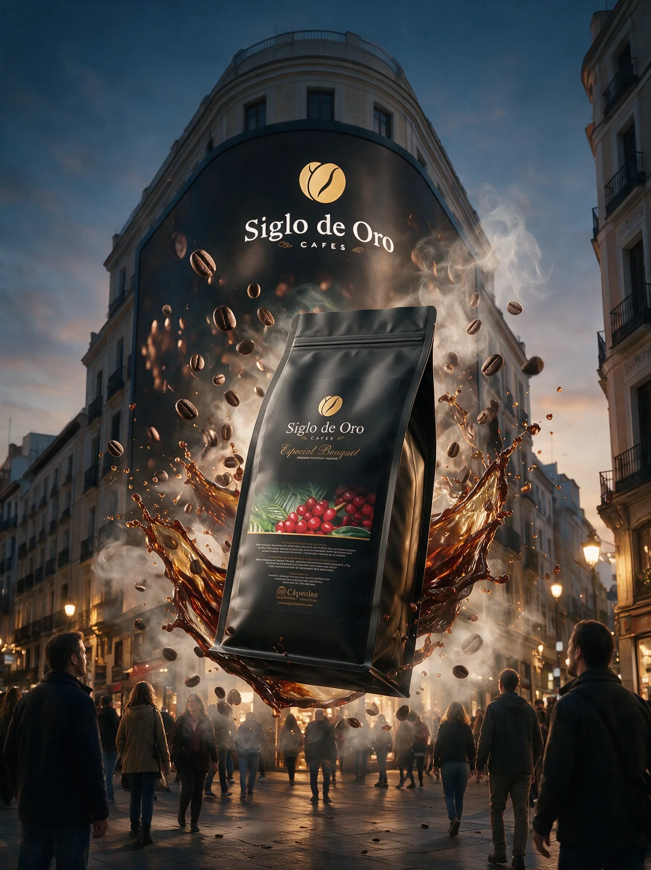 Café de especialidad en grano recién tostado listo para comprar online